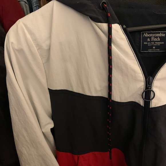 Abercrombie & Fitch Color block Wind Breaker - Picture 8 of 8